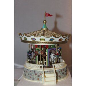 Dept 56 Seasons Bay - Amusement Park Carousel